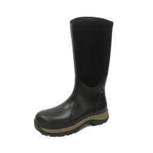 Black Neoprene Heated Rubber Hunting Boots Shoes from Hangzhou